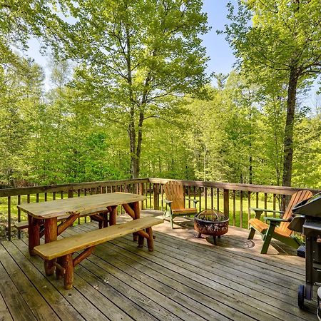 Saranac Lake Cabin With Deck Pets Welcome! Villa Exterior photo