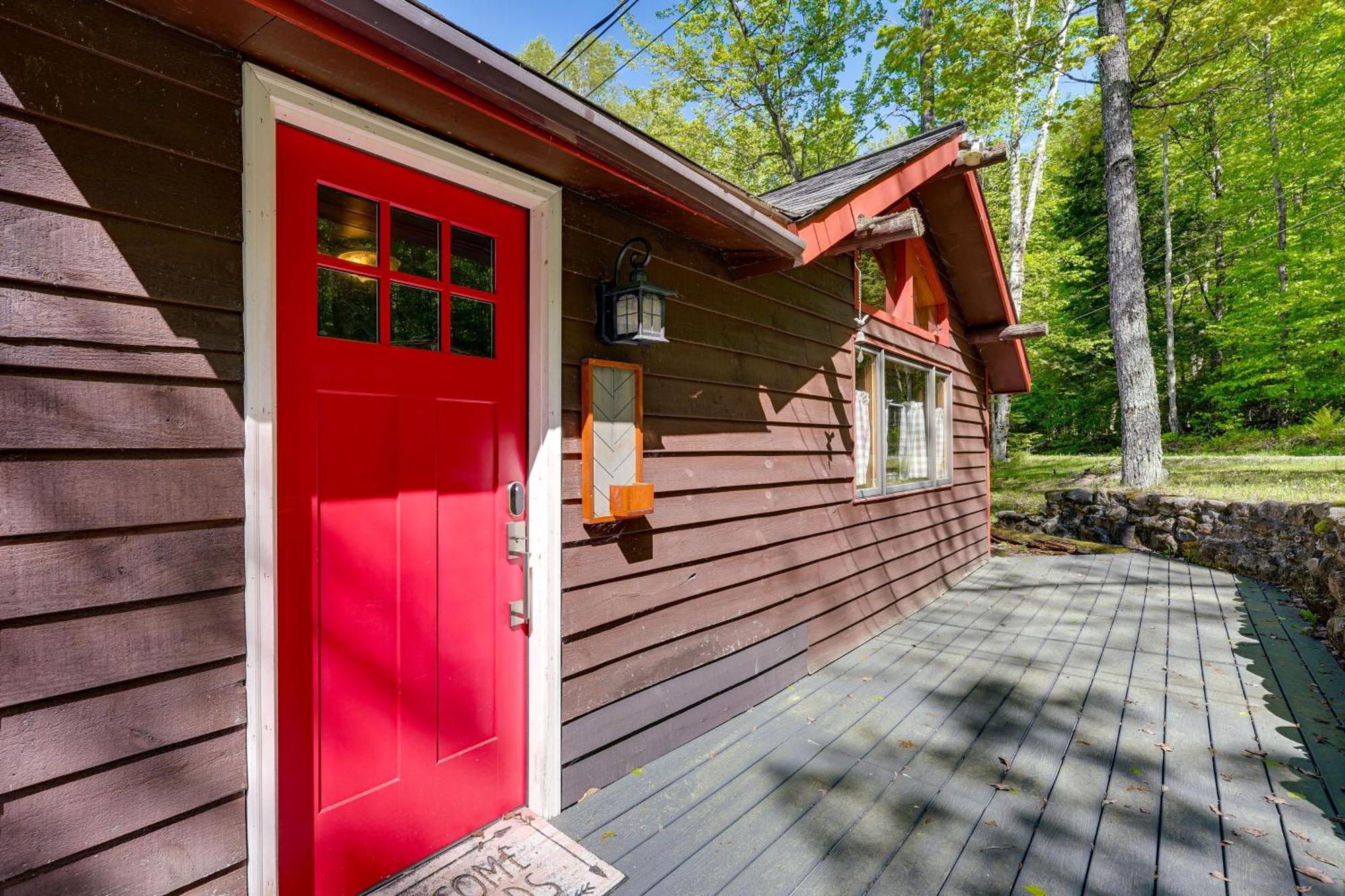 Saranac Lake Cabin With Deck Pets Welcome! Villa Exterior photo