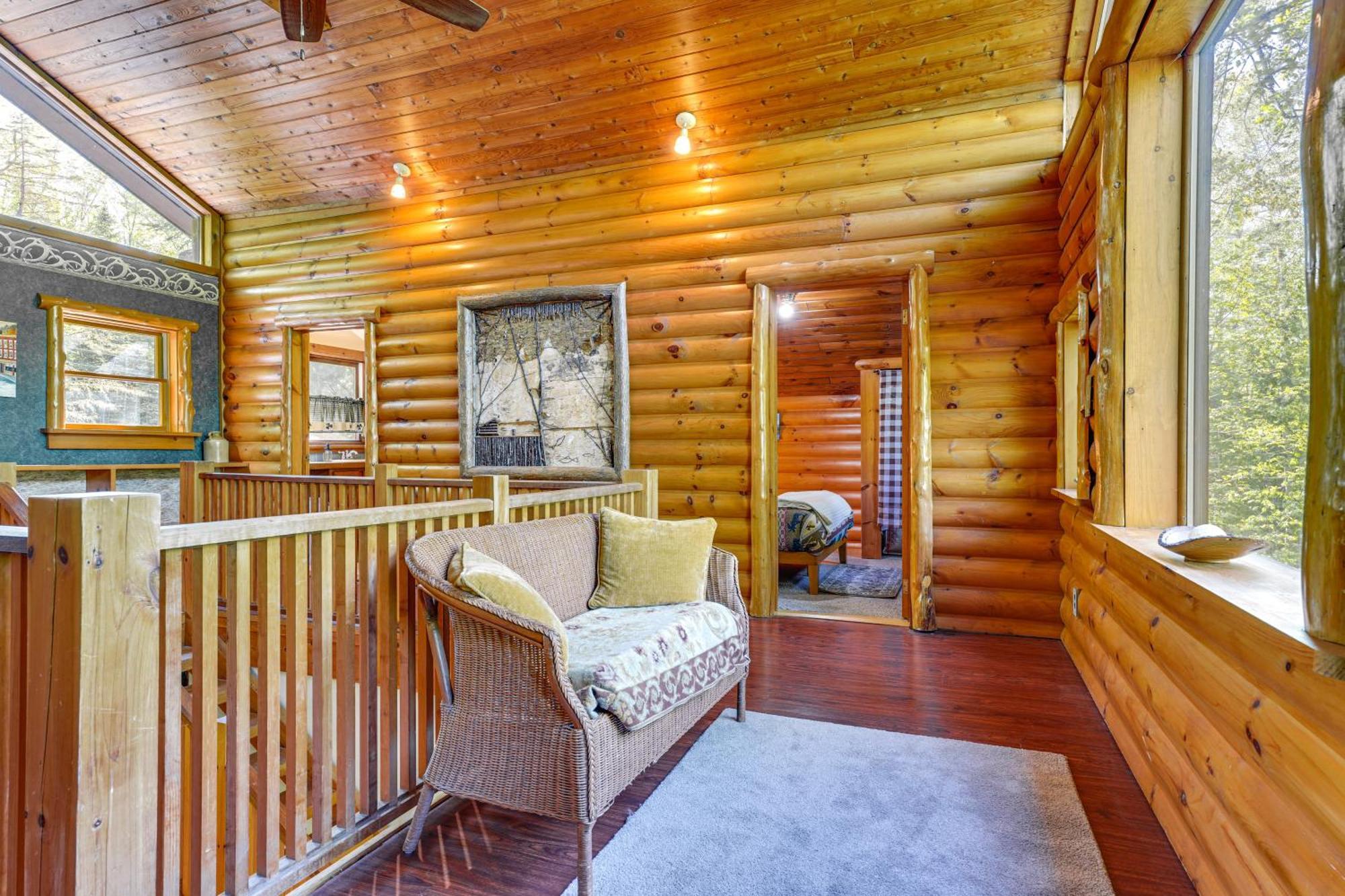 Saranac Lake Cabin With Deck Pets Welcome! Villa Exterior photo