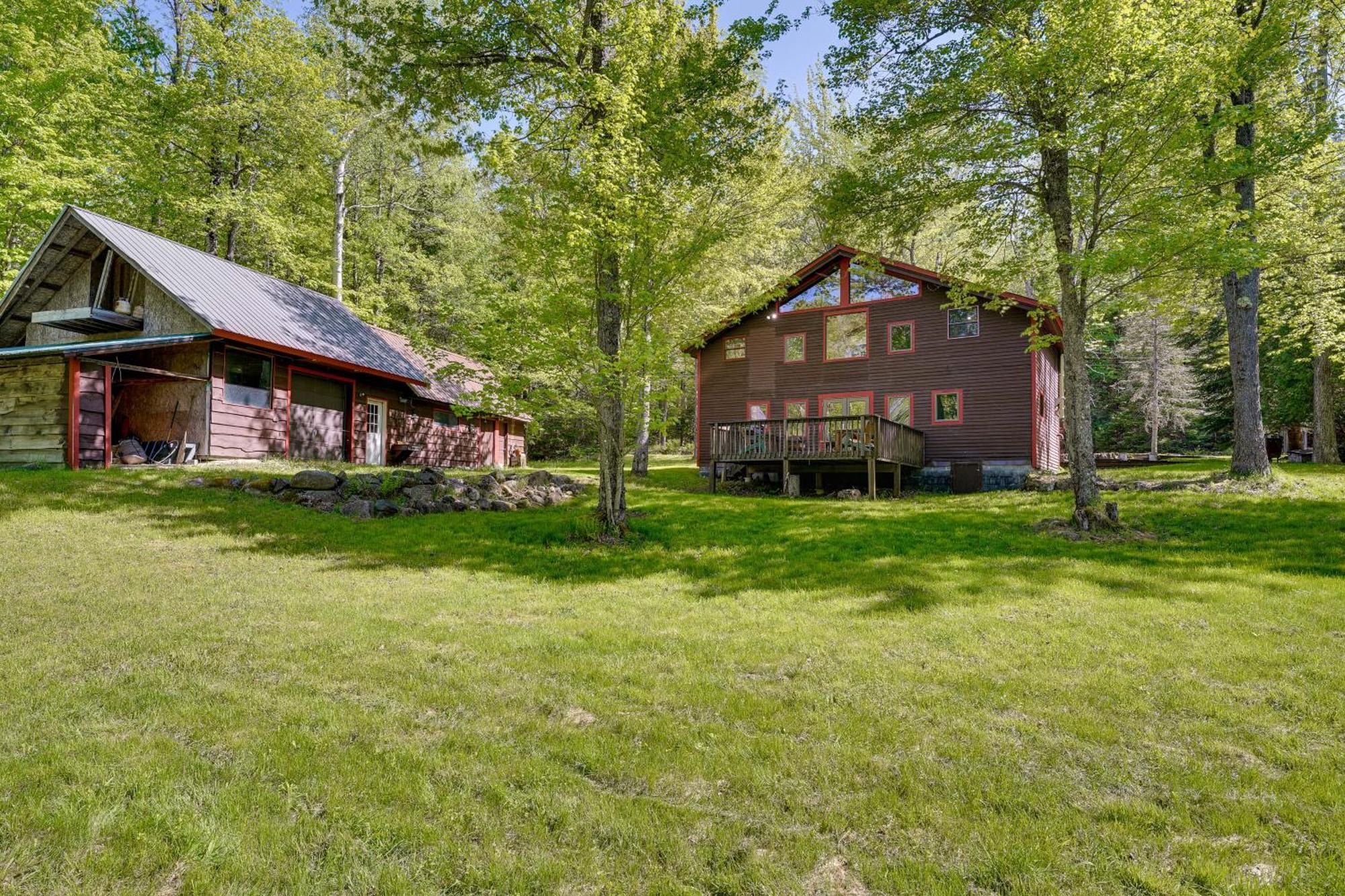 Saranac Lake Cabin With Deck Pets Welcome! Villa Exterior photo